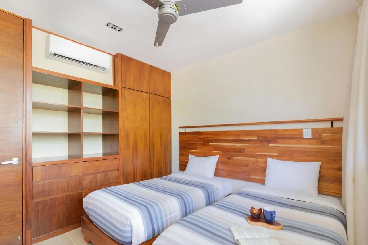 Luxury 2Br Apartment Aldea Zama With Private Rooftop Plunge Pool 24 7 Security In A Gated Community Tulum