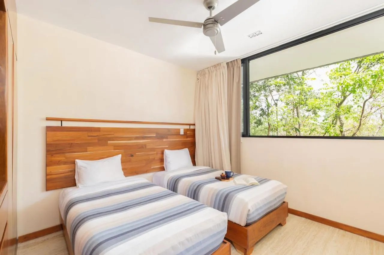 Luxury 2Br Apartment Aldea Zama With Private Rooftop Plunge Pool 24 7 Security In A Gated Community Tulum