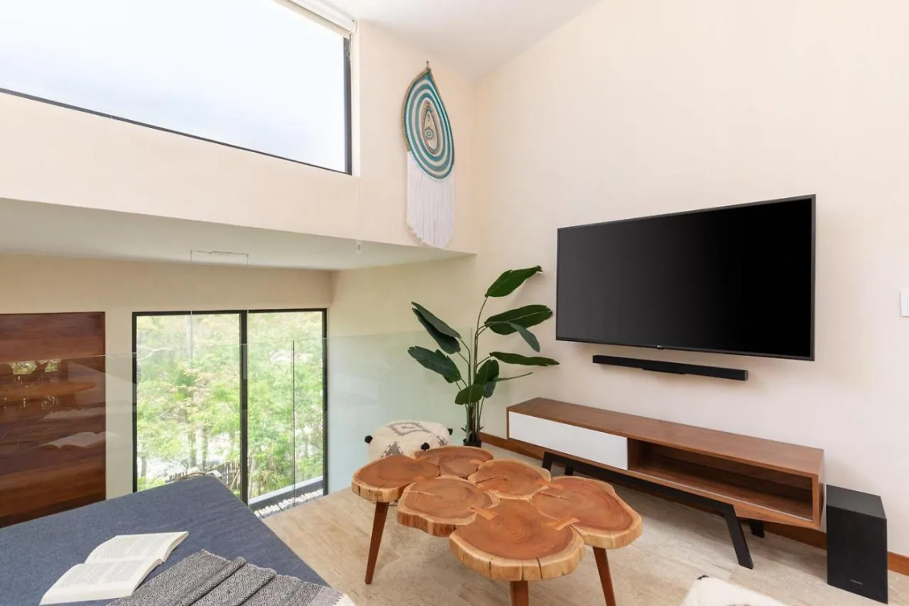 Luxury 2Br Apartment Aldea Zama With Private Rooftop Plunge Pool 24 7 Security In A Gated Community Tulum